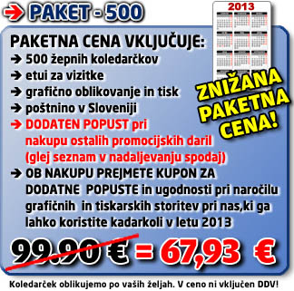 PAKET 500 - EPNI KOLEDARKI